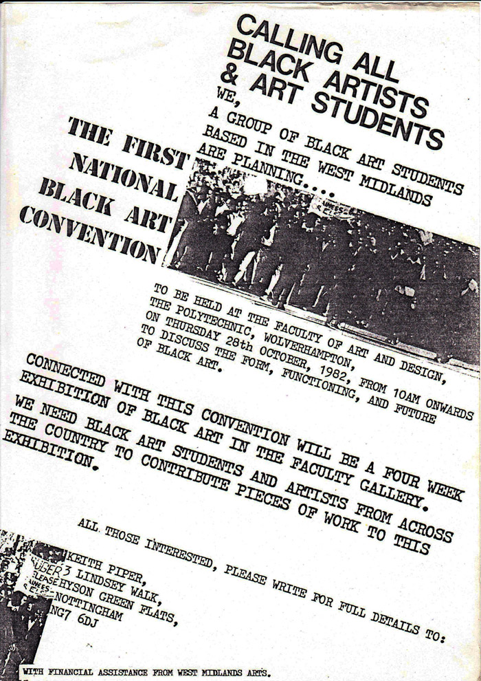 1982 convention flyer